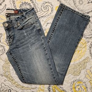 Aeropostale Chelsea Bootcut Jeans - Size 3/4 Short